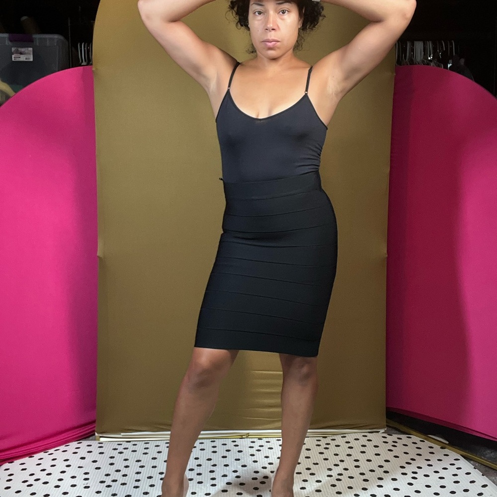 BCBGMaxAzria Black Pencil Skirt